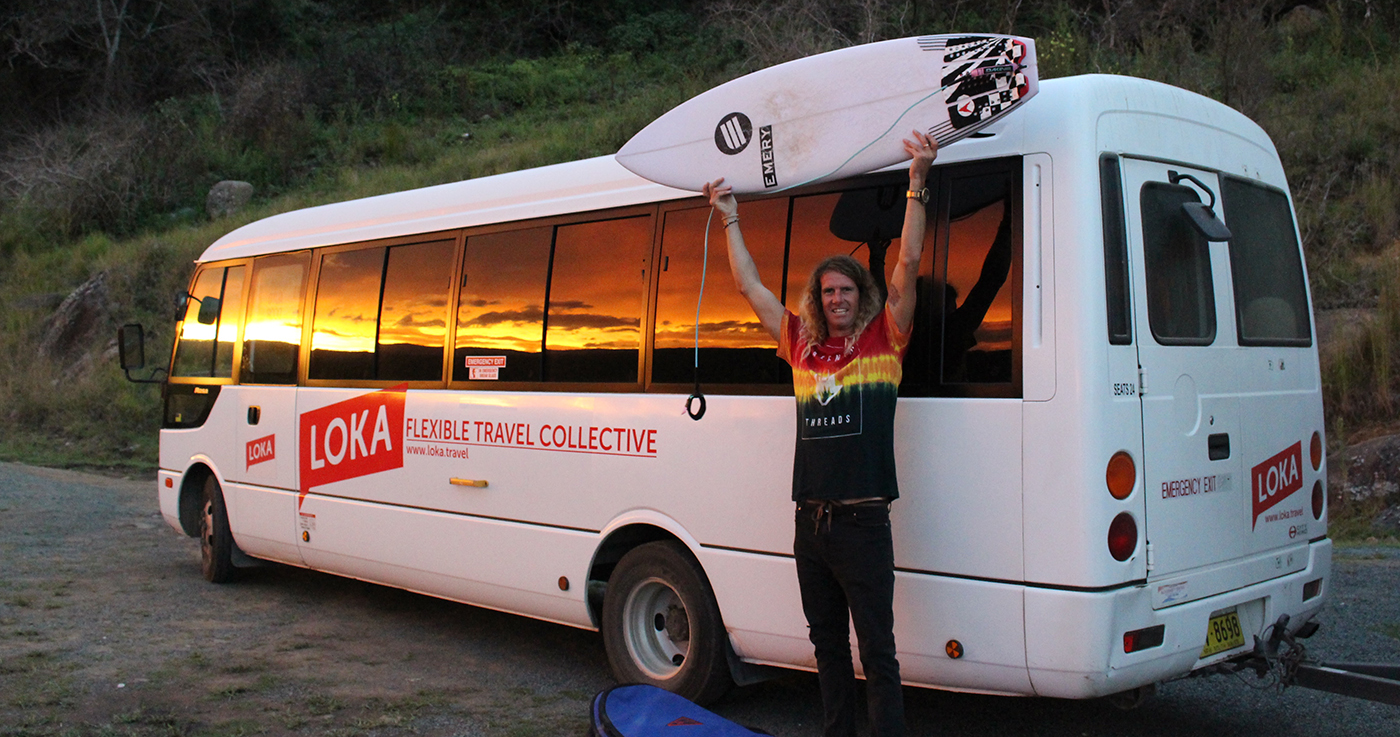 loka bus pass mick sydney to cairns australia east coast